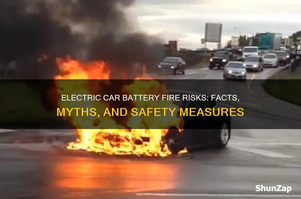 can electric car batteries catch fire