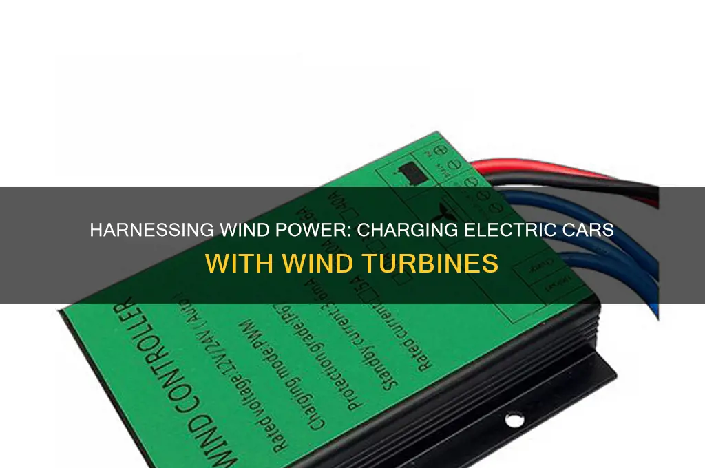 can electric car charging using wind turbine