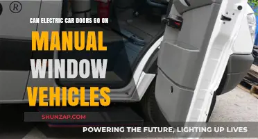 Can Electric Car Doors Be Installed on Manual Window Vehicles?