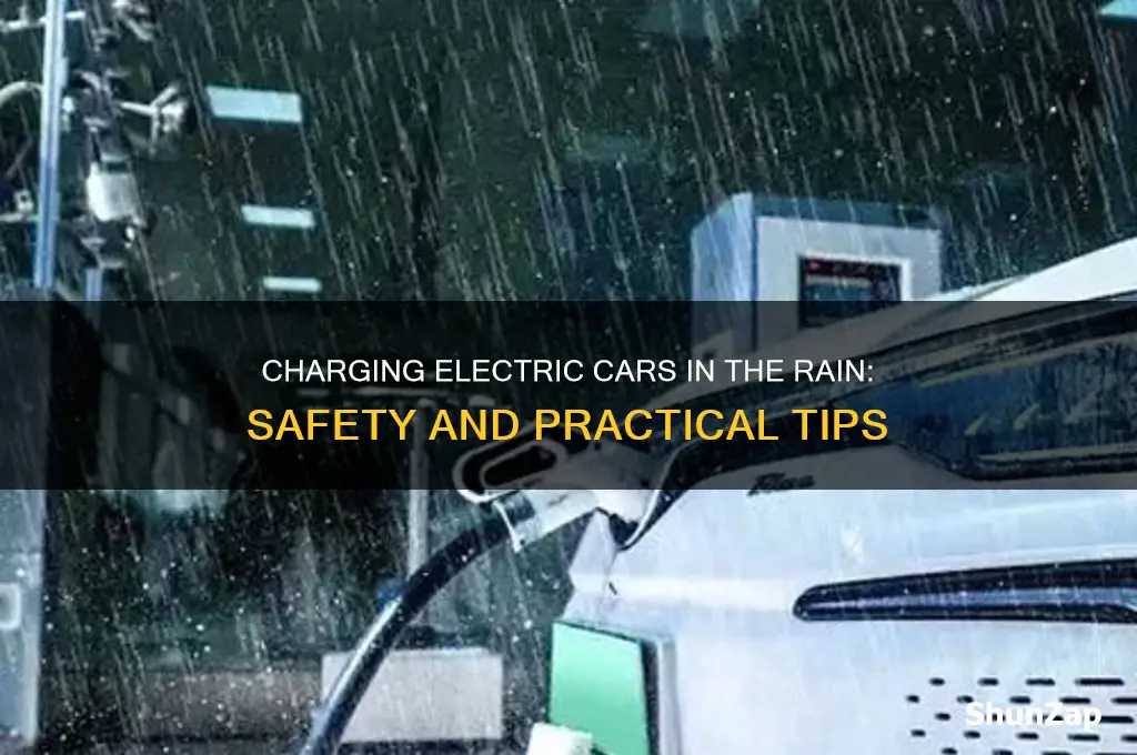 can electric cars be charged in the rain
