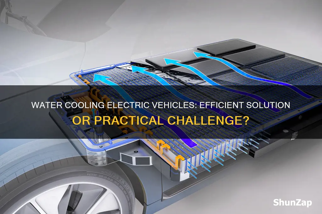 can electric cars be cooled by water