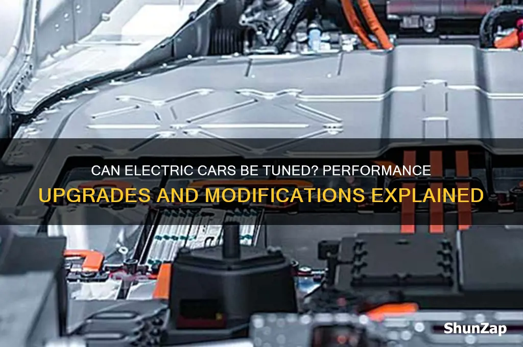 can electric cars be tuned