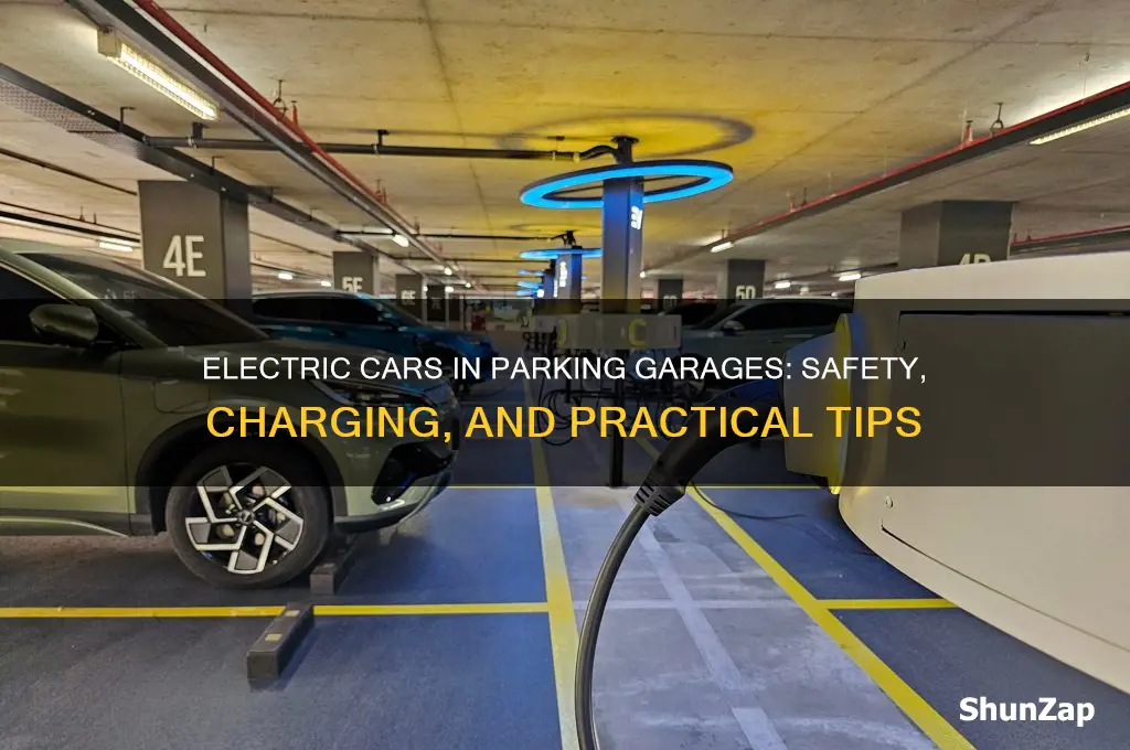 can electric cars be used in a parking garage