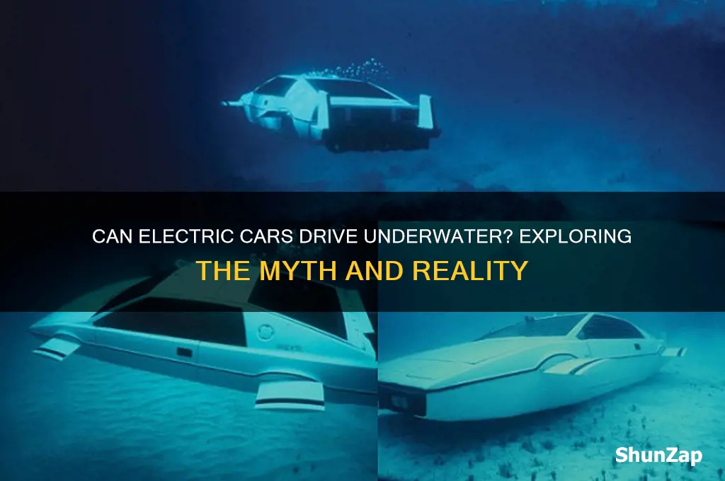 can electric cars drive underwater