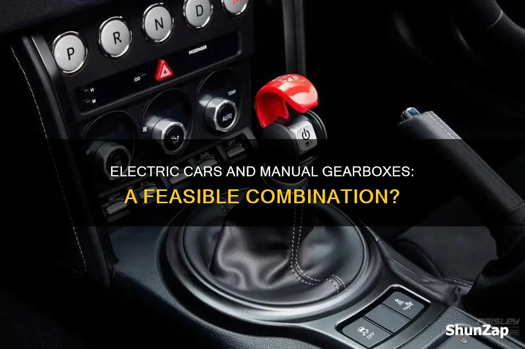can electric cars have a manual gearbox