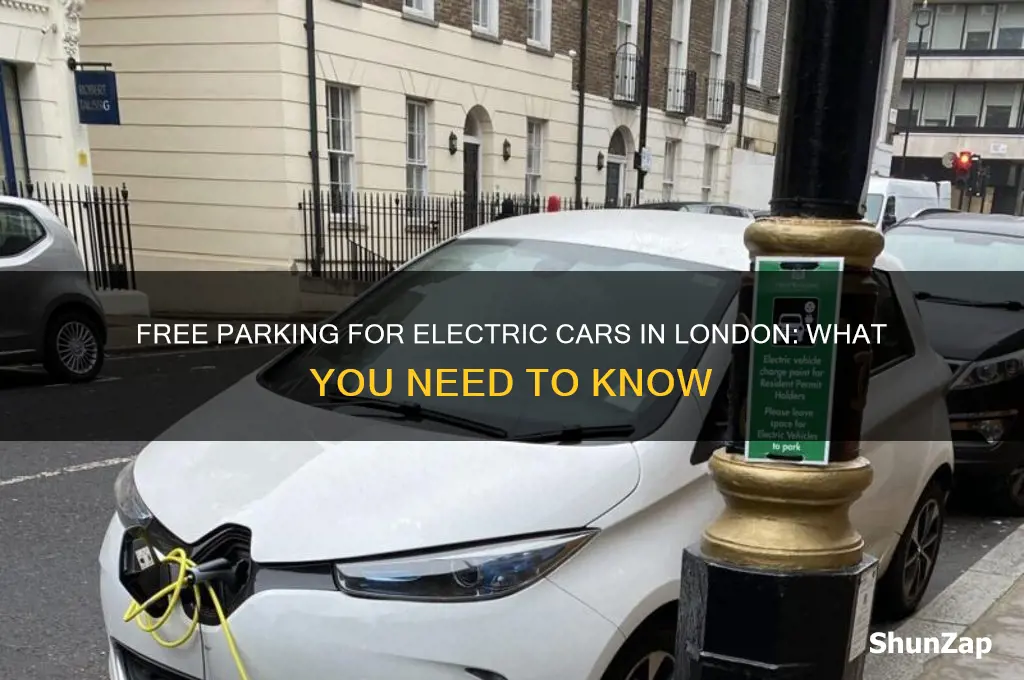 can electric cars park for free in london