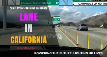 Can Electric Cars Use California's Carpool Lanes? Rules Explained