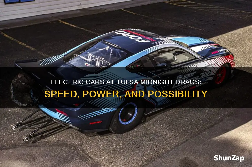 can electric cars run at tulsa midnight drags