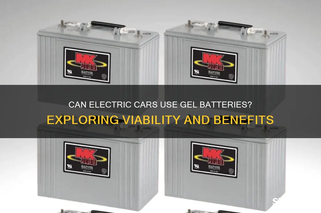 can electric cars use gel batteries