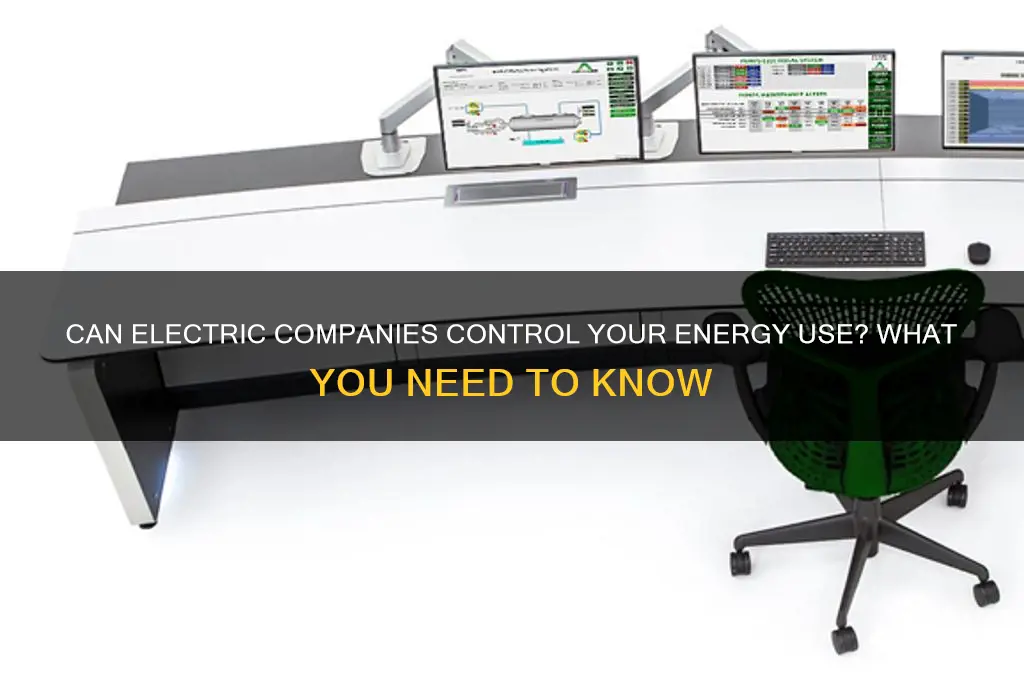 can electric company control my energy use