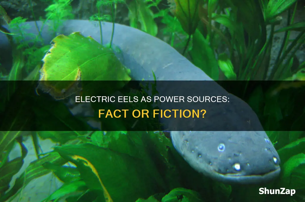 can electric eels be used to generate electricity