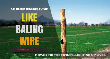 Electric Fence Wire as Baling Wire: Practical Uses and Limitations