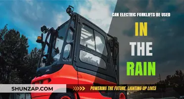 Using Electric Forklifts in Rainy Conditions: Safety and Best Practices