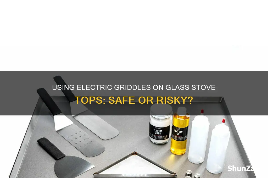 can electric griddle be used on glass stove top