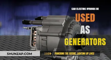 Electric Hybrid Vehicles as Power Generators: Feasibility and Benefits