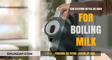 Can You Boil Milk in an Electric Kettle? Safety Tips