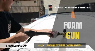 Can Electric Pressure Washers Use Foam Guns? A Complete Guide