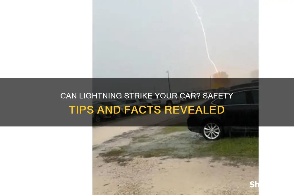 can electric stirke a car