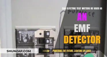 Using Electric Test Meters as EMF Detectors: Fact or Fiction?