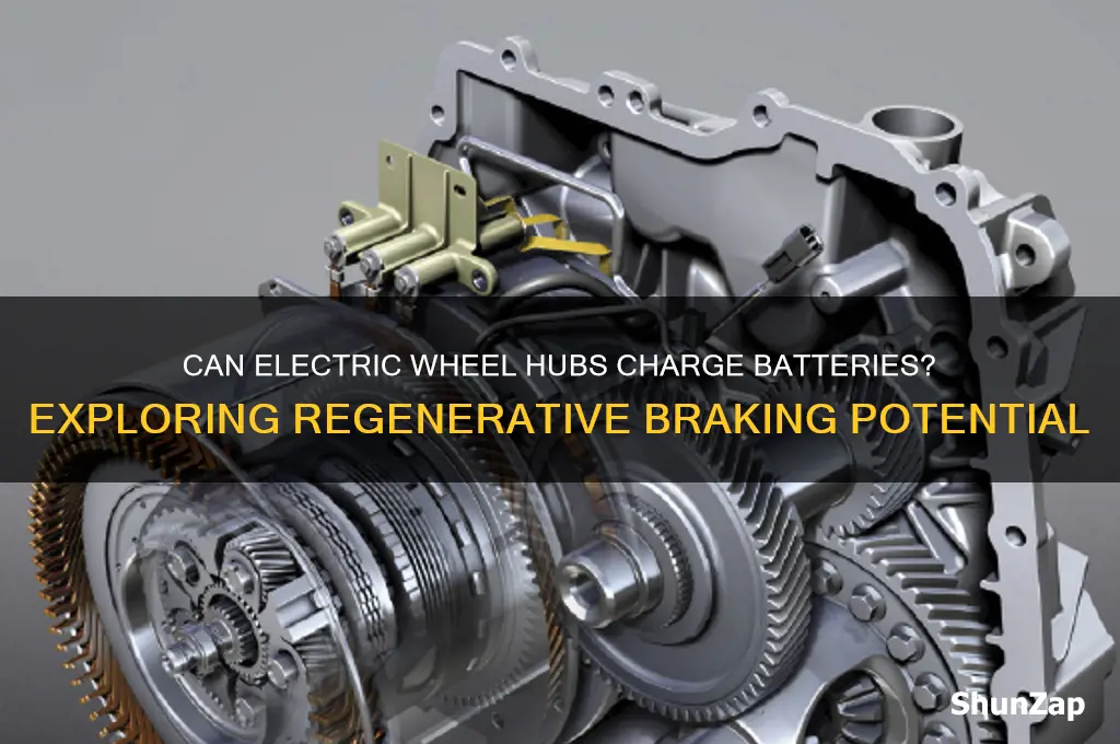 can electric wheel hub be used to charge battery