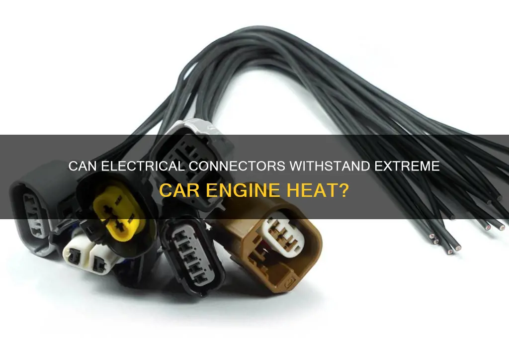 can electrical connectors handle car engine heat