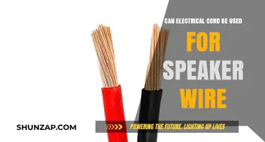 Using Electrical Cord as Speaker Wire: Safe or Risky Alternative?