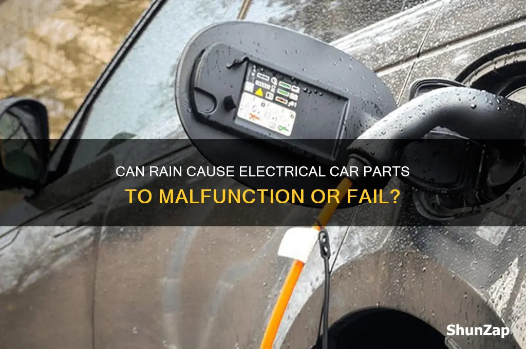 can electrical parts in car break down due to rain