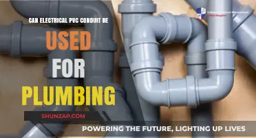 Can Electrical PVC Conduit Replace Plumbing Pipes? Pros, Cons, and Risks