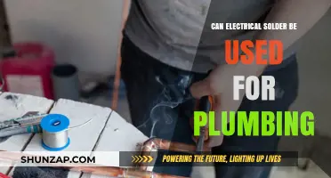 Can Electrical Solder Replace Plumbing Solder? A Practical Guide
