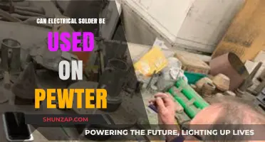 Using Electrical Solder on Pewter: Compatibility, Techniques, and Best Practices