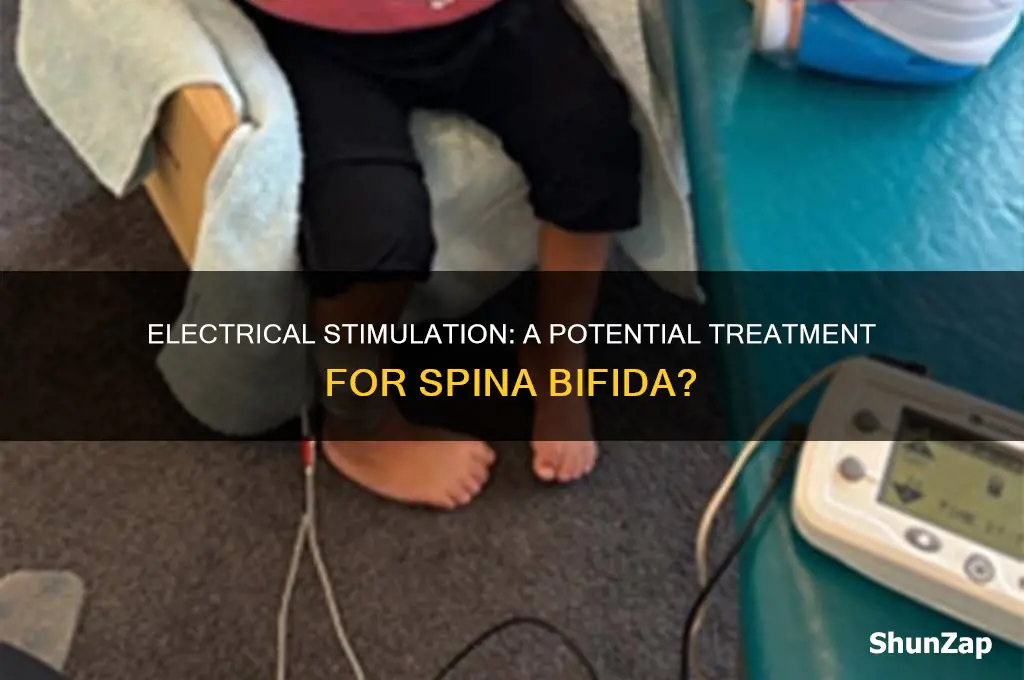 can electrical stimulation be used in treatment of spina bifida