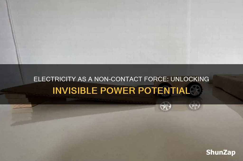 can electricity be used as a noncontact force