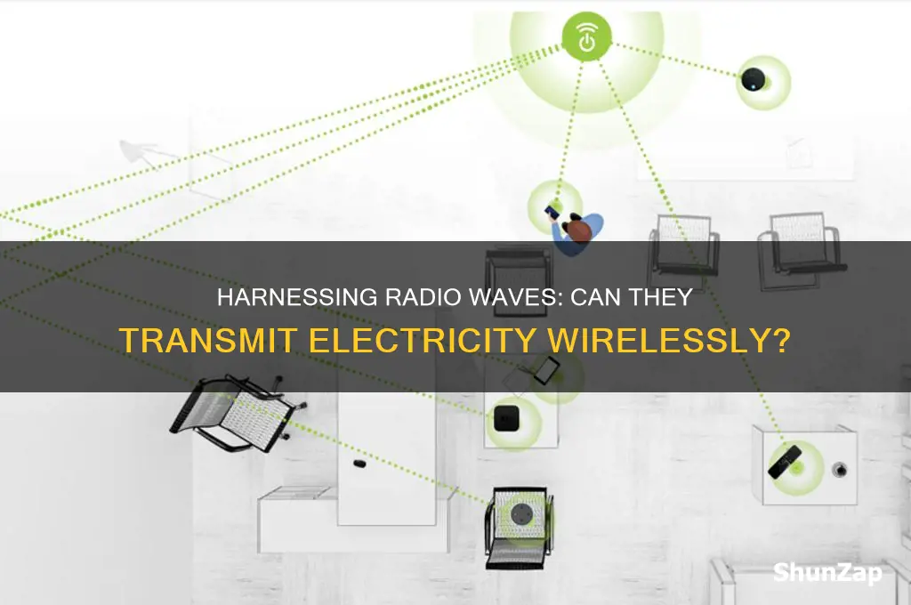 can electricity be used through radio waves