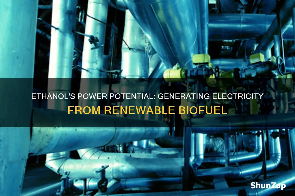 can ethanol be used to generate electricity