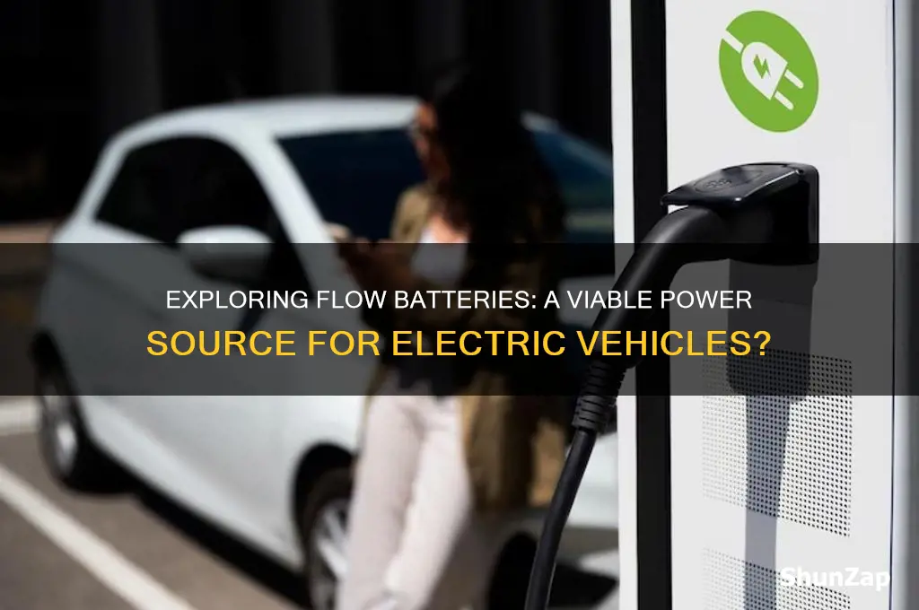 can flow batteries be used for electric cars