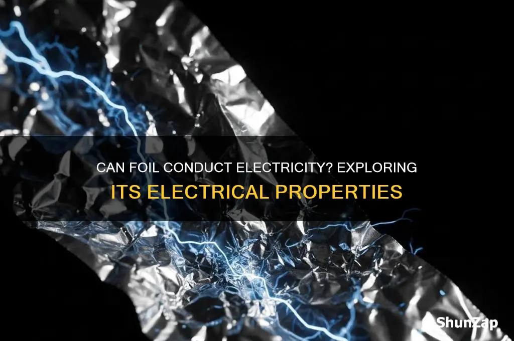can foil be used to conduct electricity