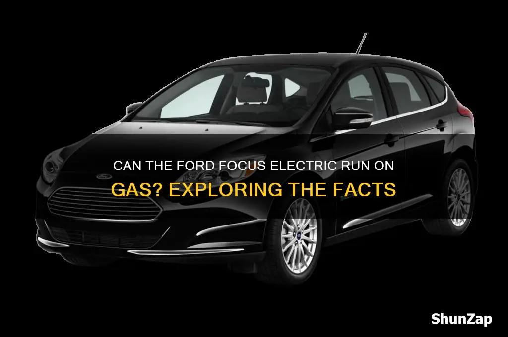 can ford focus electric use gas