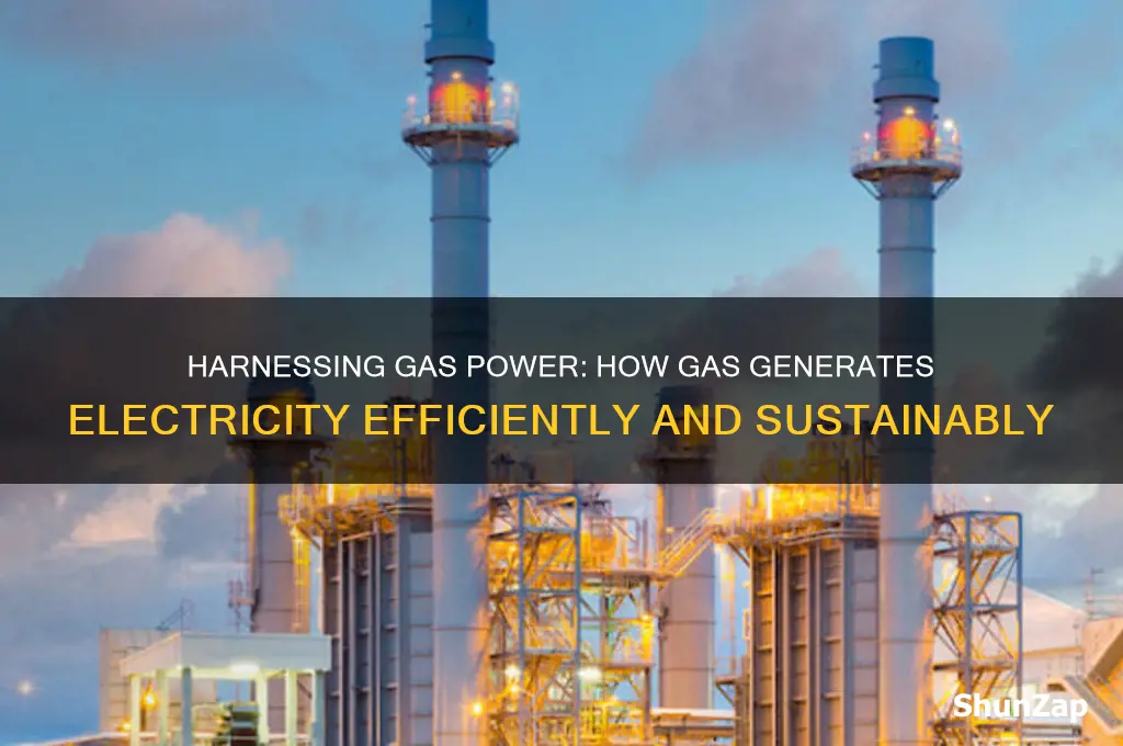 can gas be used to generate electricity