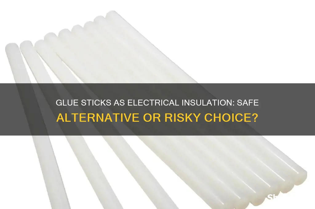 can glue sticks be used as electrical insulation