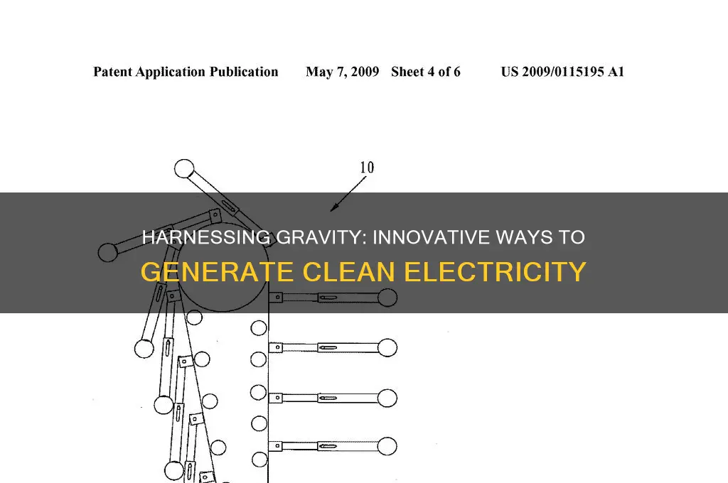 can gravity be used to generate electricity