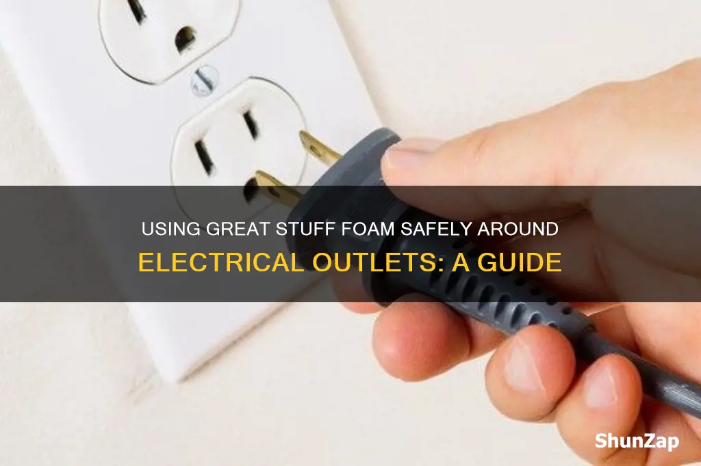 can great stuff be used around electrical outlets