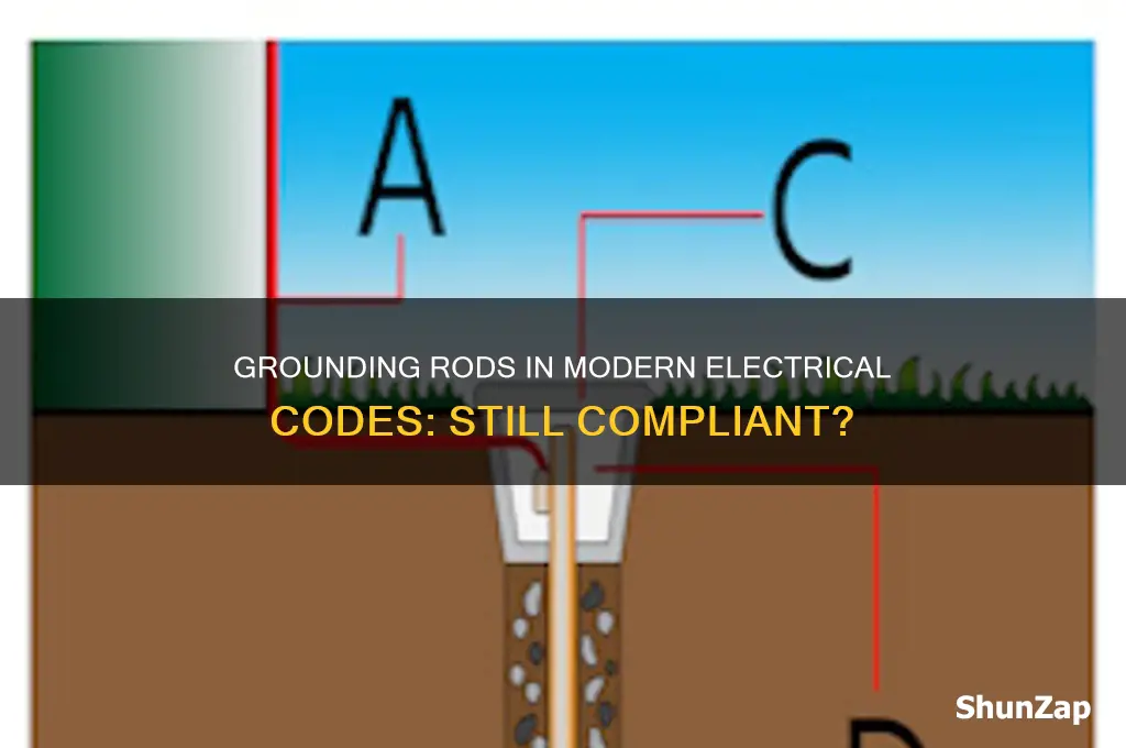 can grounding rod still be used in meat electrical codes