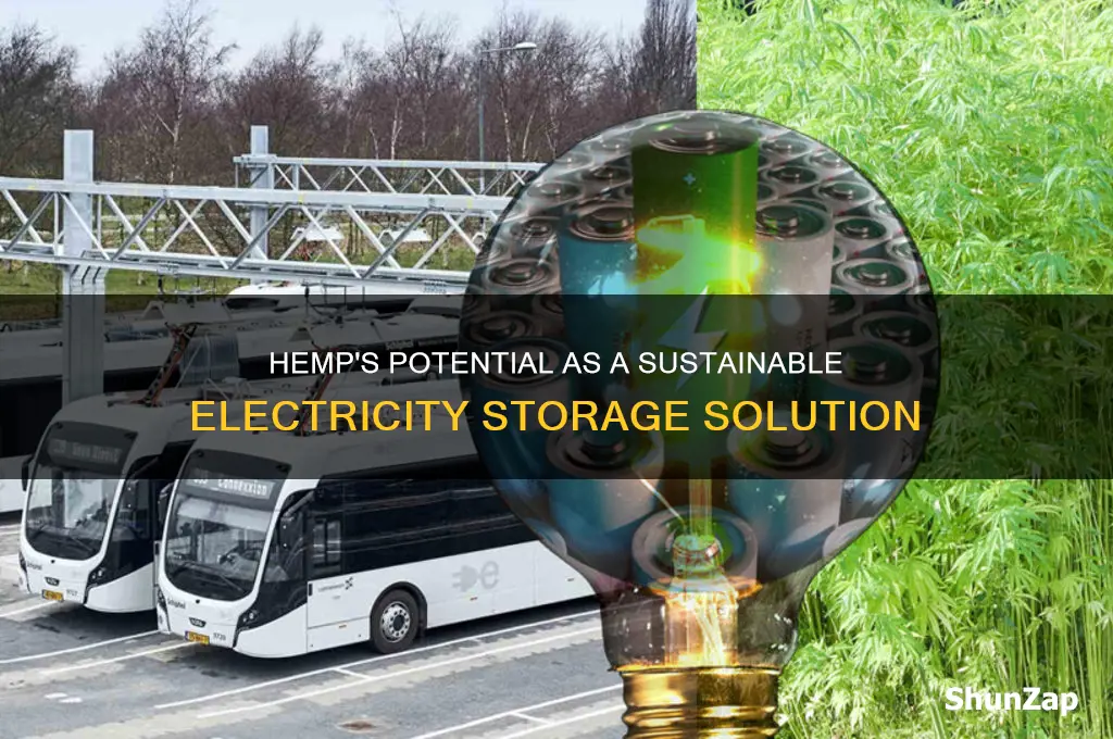 can hemp be used to store electricity