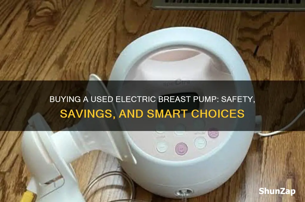 can i buy a used electric breast pump