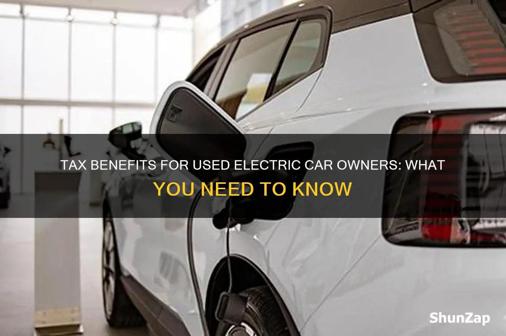 can i caim my electric used car on my taxes