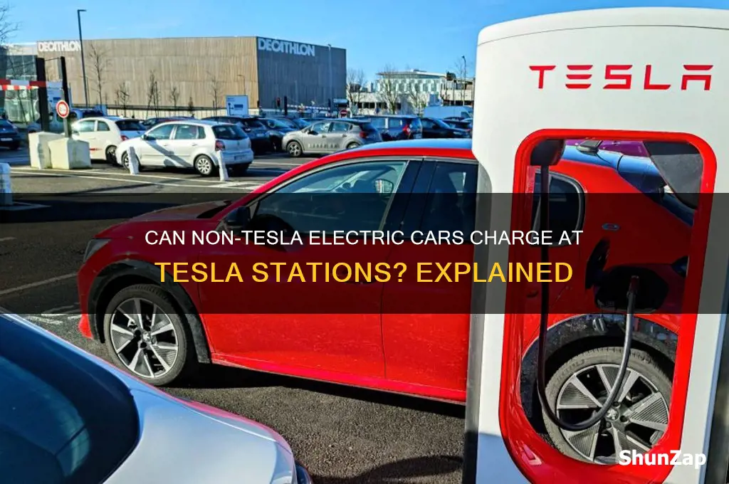 can i charge my electric car at a tesla station