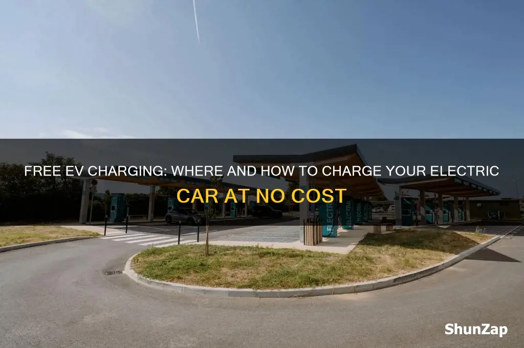 can i charge my electric car for free