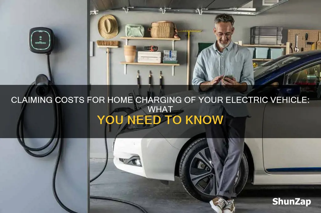 can i claim for charging electric car at home
