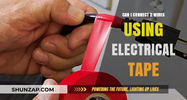 Connecting Wires with Electrical Tape: Safe or Risky Solution?