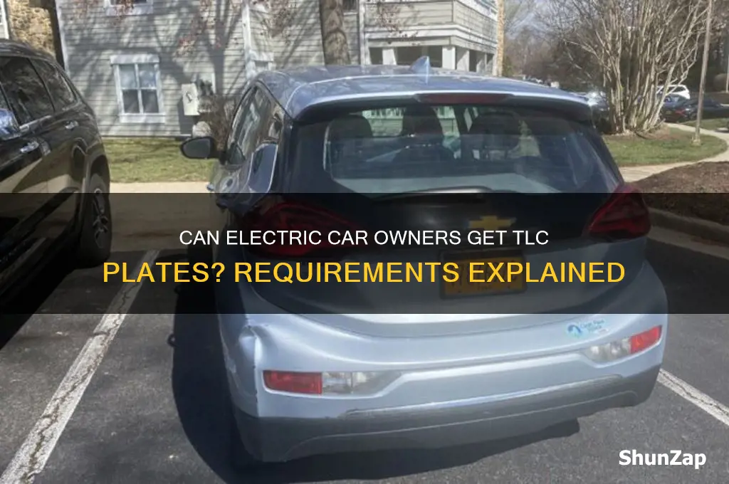 can i get tlc plate with electric car